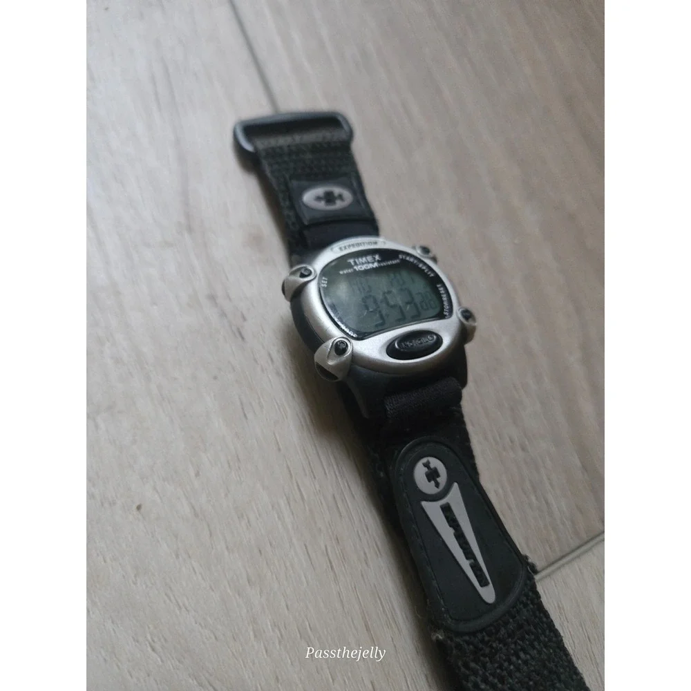 Timex Watch Mens Digital Sport Outdoor Tactical Field Y2K Rugged Adventure Watch